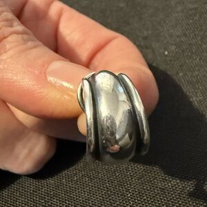 James Avery Christina French-back Silver Single Earring